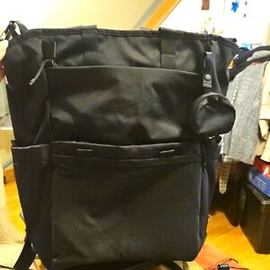 NIKE Convertible Diaper Bag (Maternity) - Black